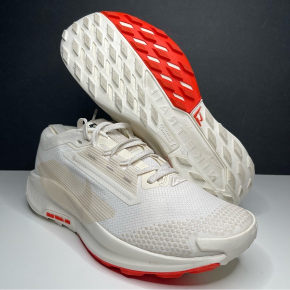 Nike Shoes - Nike React Pegasus Trail 5 Gore-Tex Sail Picante Red FQ0912-100 Women's Size 9